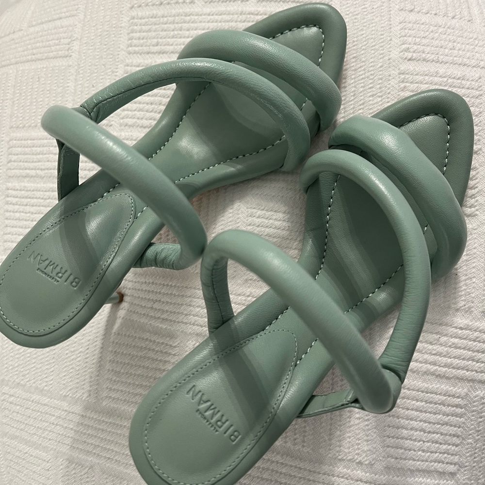 Brand New Authentic Alexandre Birman Pistachio Sandals